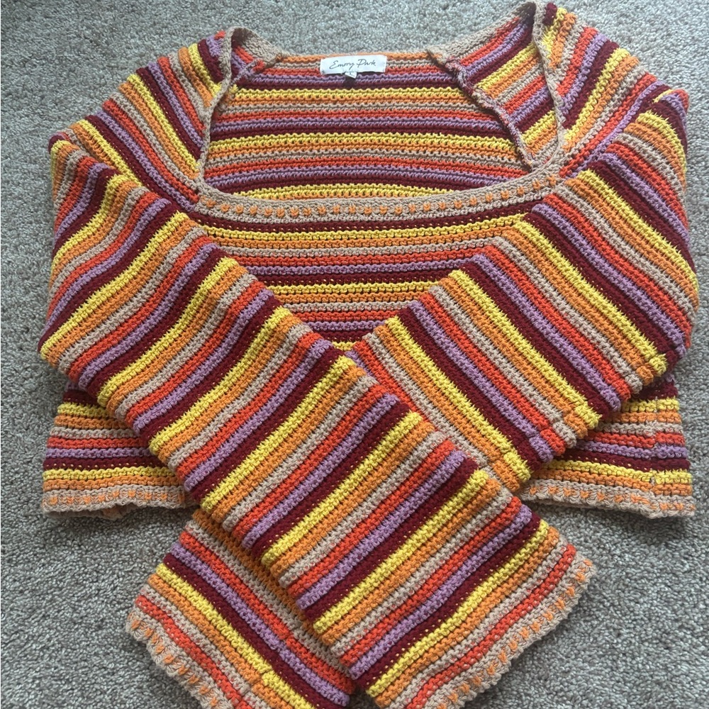 Striped Sweater - Multicolor